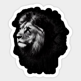 Regal Lions Unveiled: The Lion King's Majestic World Sticker